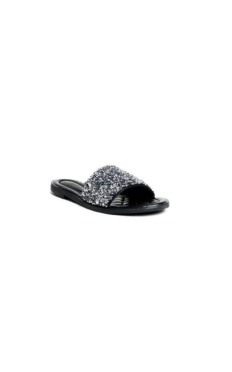 Sofie Embellished Slip On Sandals
