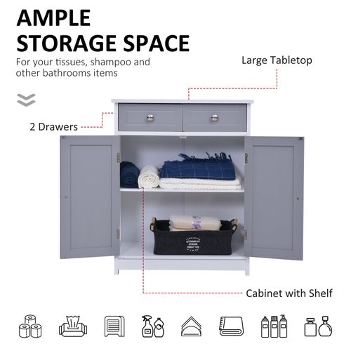 75x60cm Freestanding Storage Cabinet