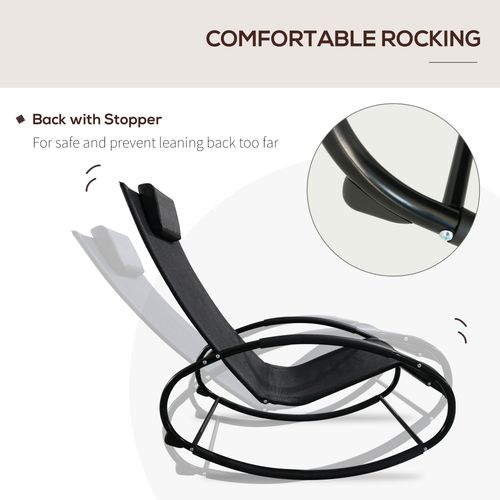 Orbital Zero Gravity Rocking Chair, 88H cm