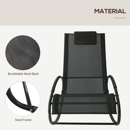 Orbital Zero Gravity Rocking Chair, 88H cm