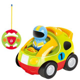 My First Remote Controlled Car for Toddlers with Light and Sound - Green