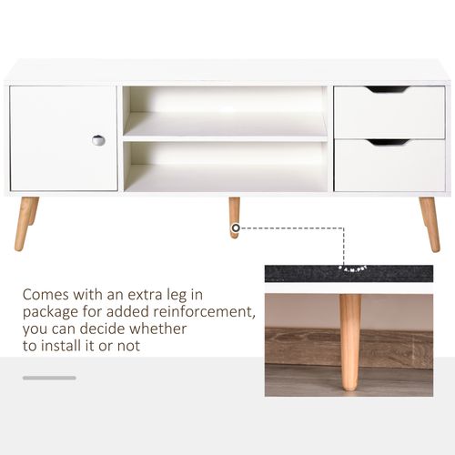 Modern TV Stand Storage Shelf Media Console Table