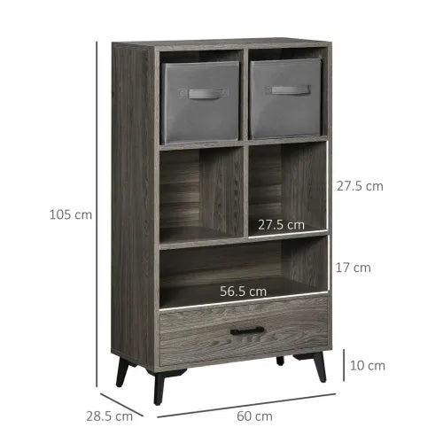 Freestanding Unit with Storage Drawers