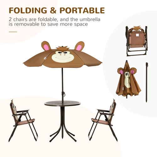 Kids Foldable Four-Piece Garden Set