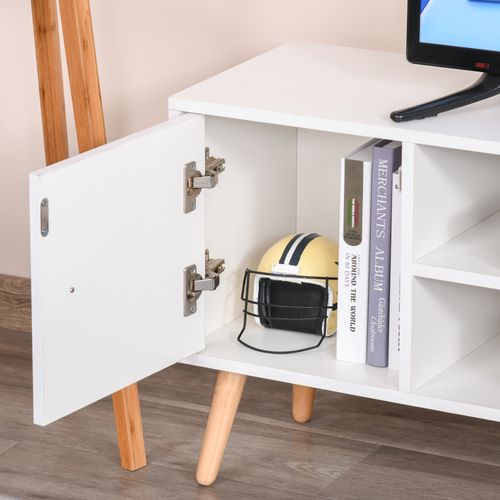 Modern TV Stand Storage Shelf Media Console Table