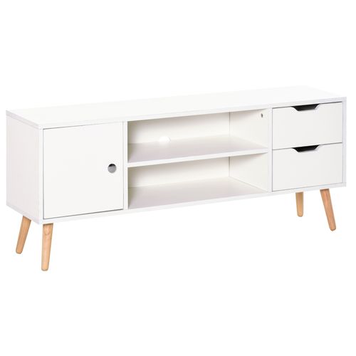 Modern TV Stand Storage Shelf Media Console Table