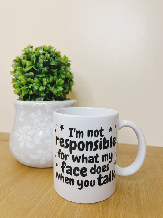 Not Responsible Humour Mug