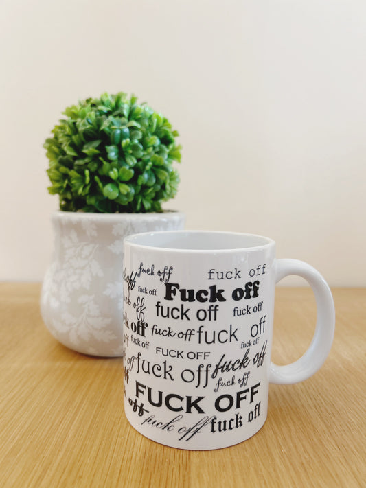 F - Off Mug or Travel Mug