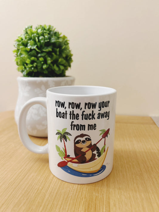 Row Row Row Your Boat Mug or Travel Mug