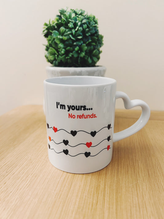 No Refunds Valentines Mug