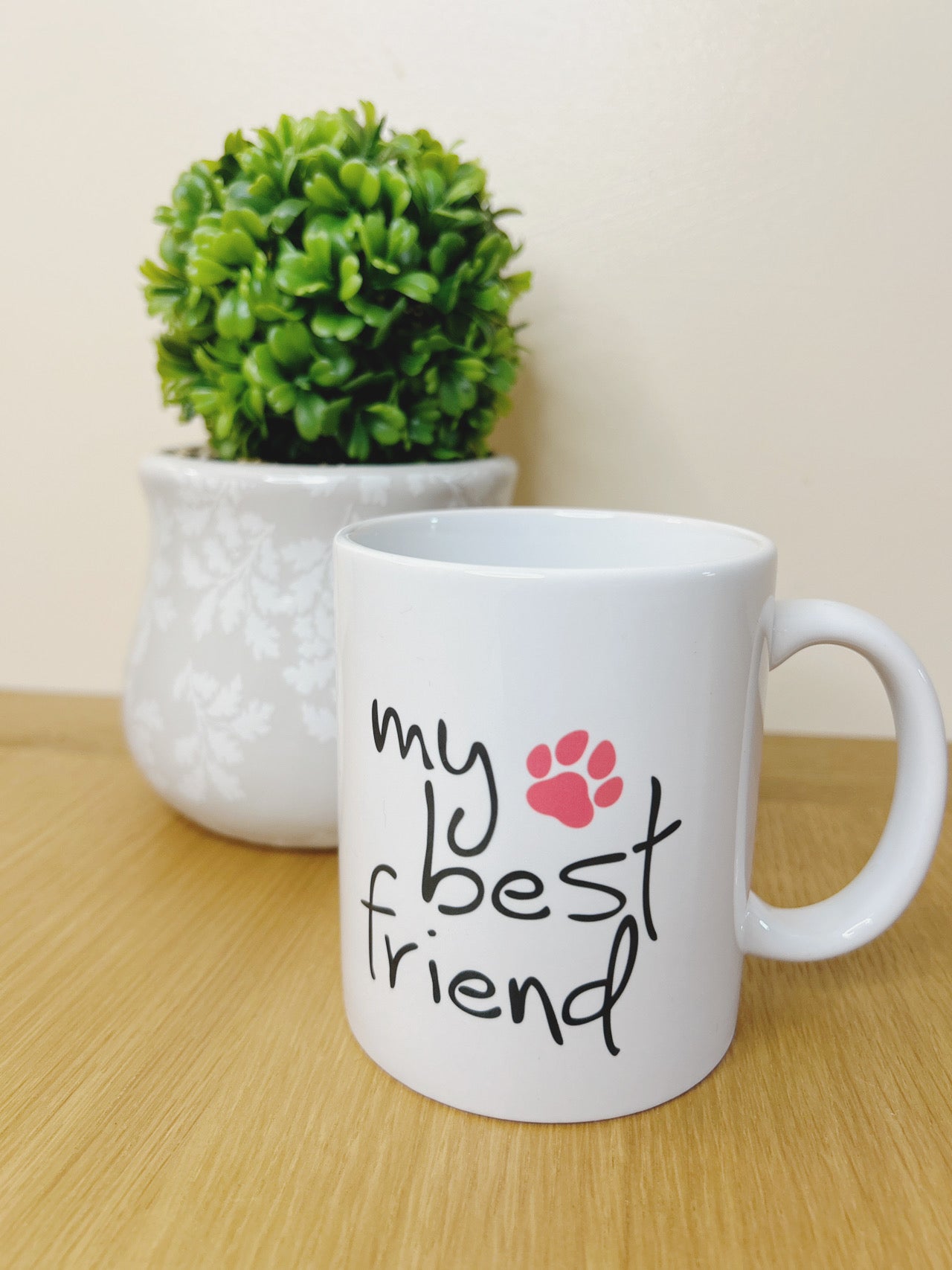 Best Friend Dog Photo Upload Mug or Travel Mug