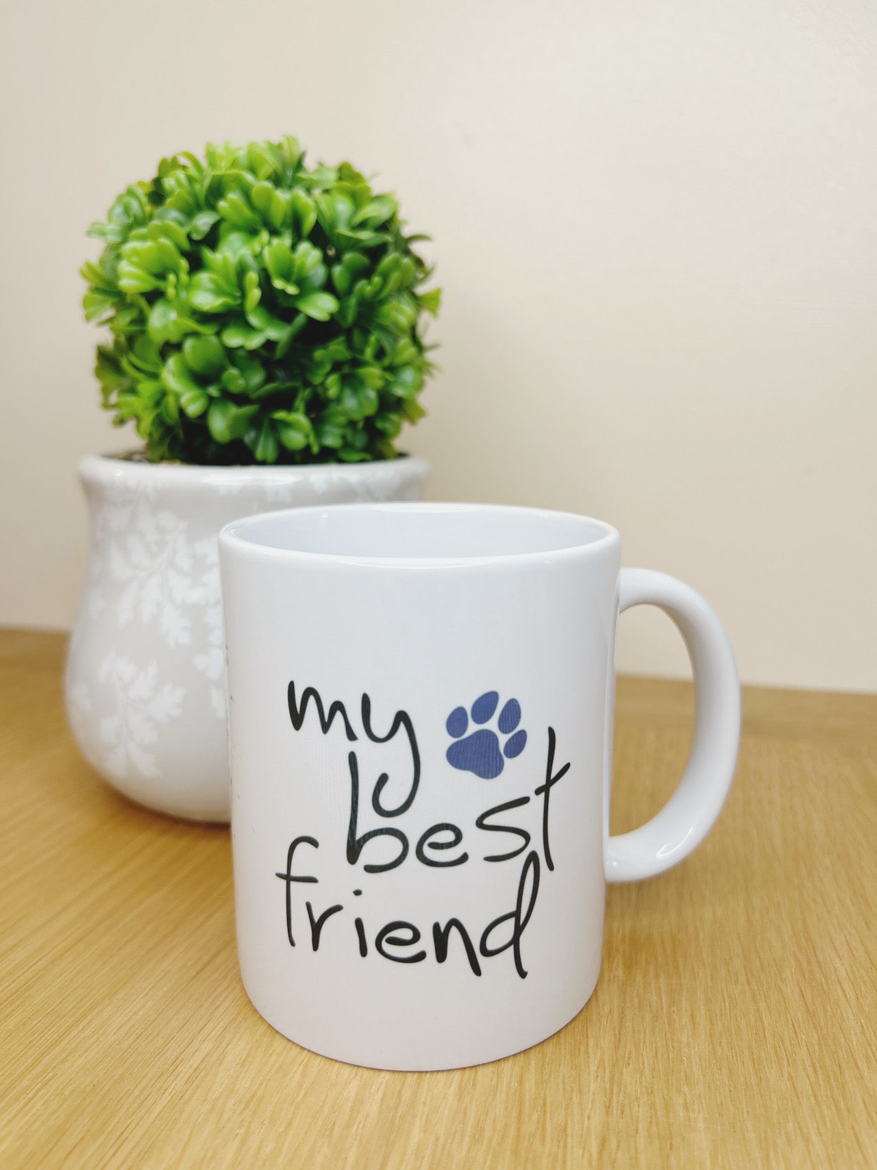 Best Friend Dog Photo Upload Mug or Travel Mug