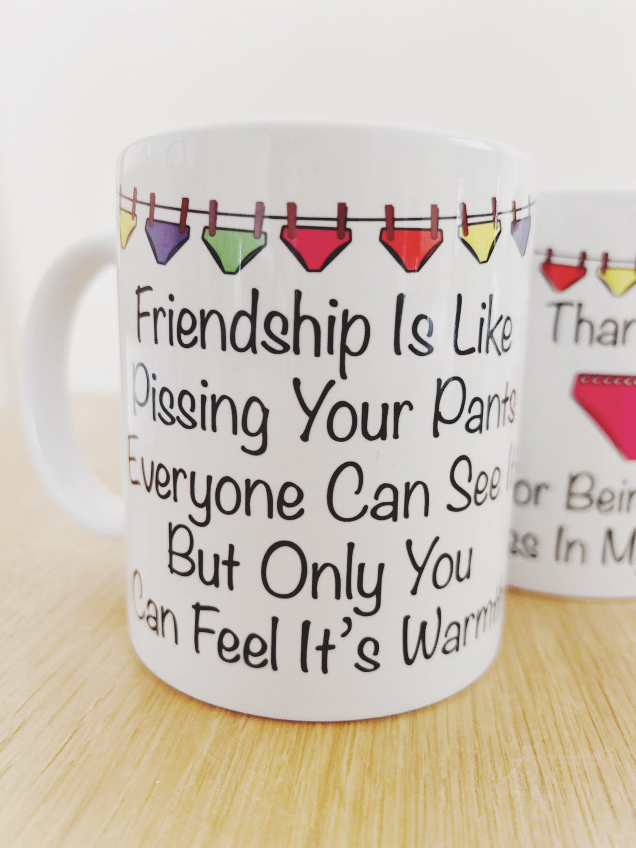 Friendship Pants Humour Mug or Travel Mug