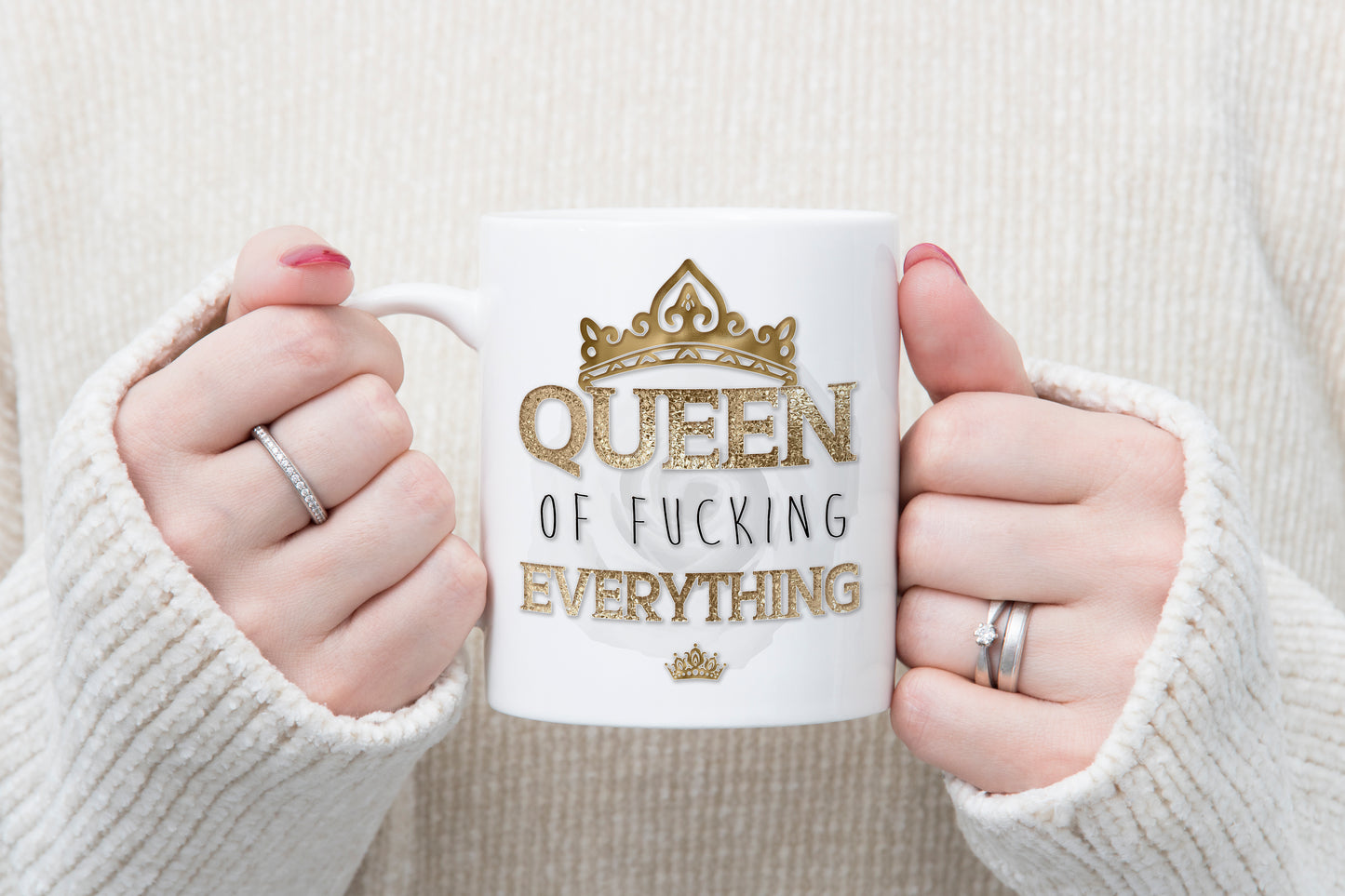 Queen of F***ing Everything Mug or Travel Mug