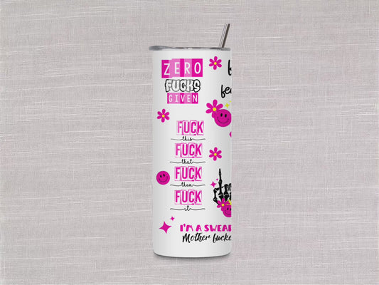 Rude Humour - 20oz Stainless Steel Skinny Tumbler