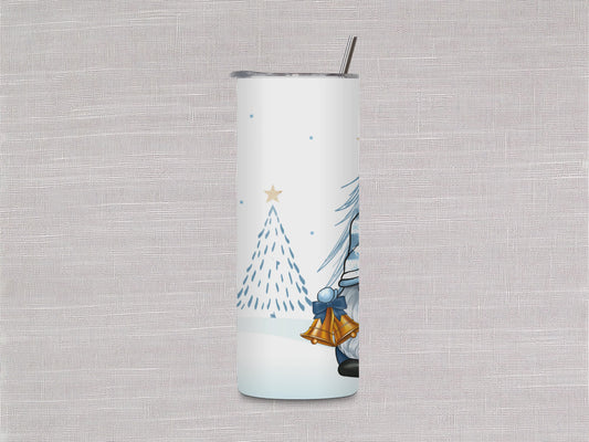 Christmas Gonks  - 20oz Stainless Steel Skinny Tumbler