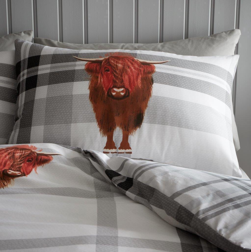 Highland Cow Bedding Set