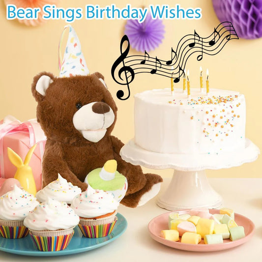 Make A Wish Happy Birthday Singing Bear