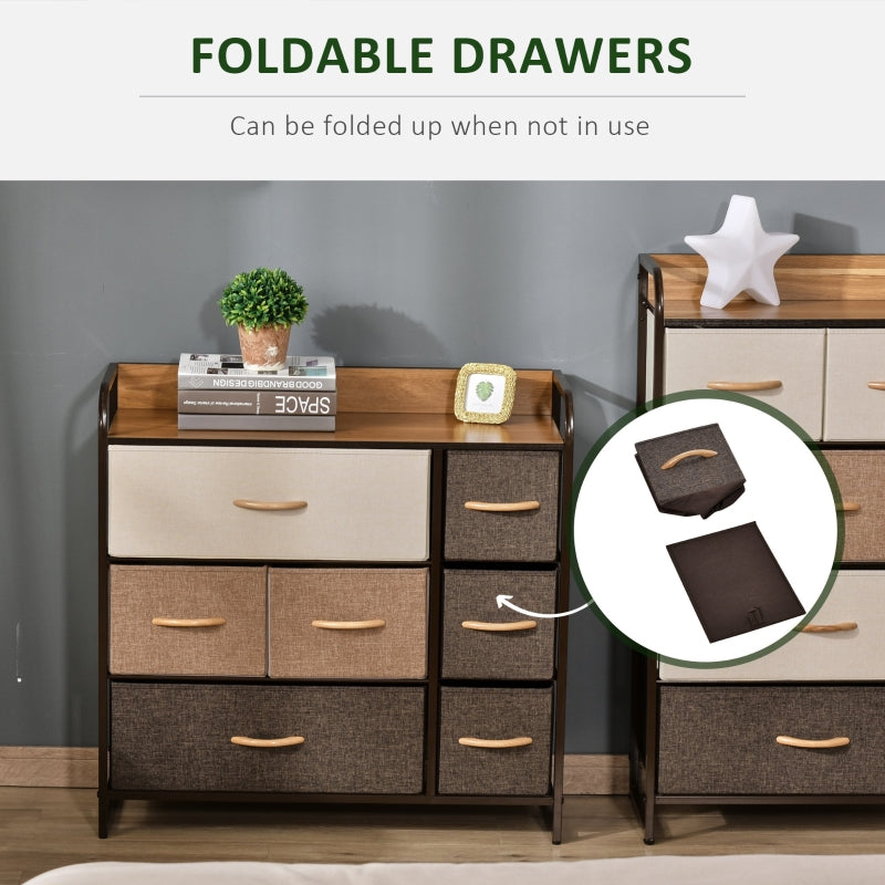 7-Drawer Dresser, Fabric Chest of Drawers.