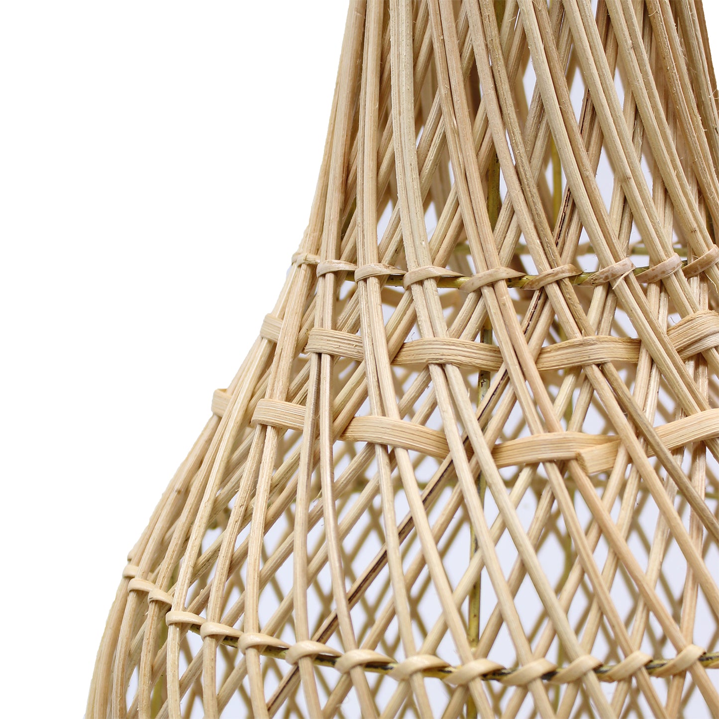 Natural Rattan Table Lamps - Black , Dark Brown or Natural