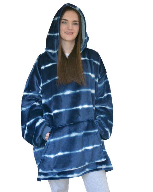 Tie Dye Fleece Hoodie