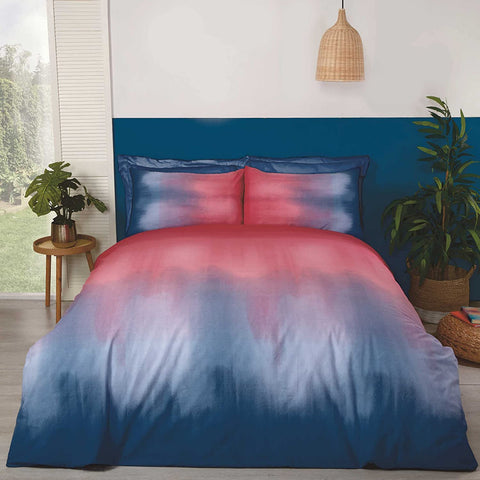 Ombre Duvet Set - Red Or Spice