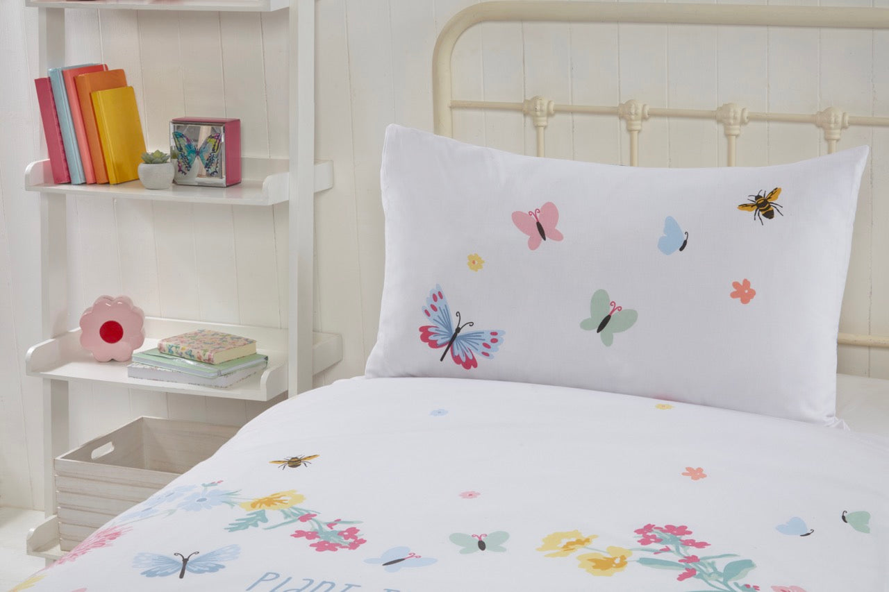 Butterflies and Bees Bedding Set