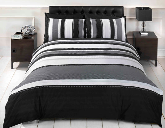 Detroit Bedding Set - Grey