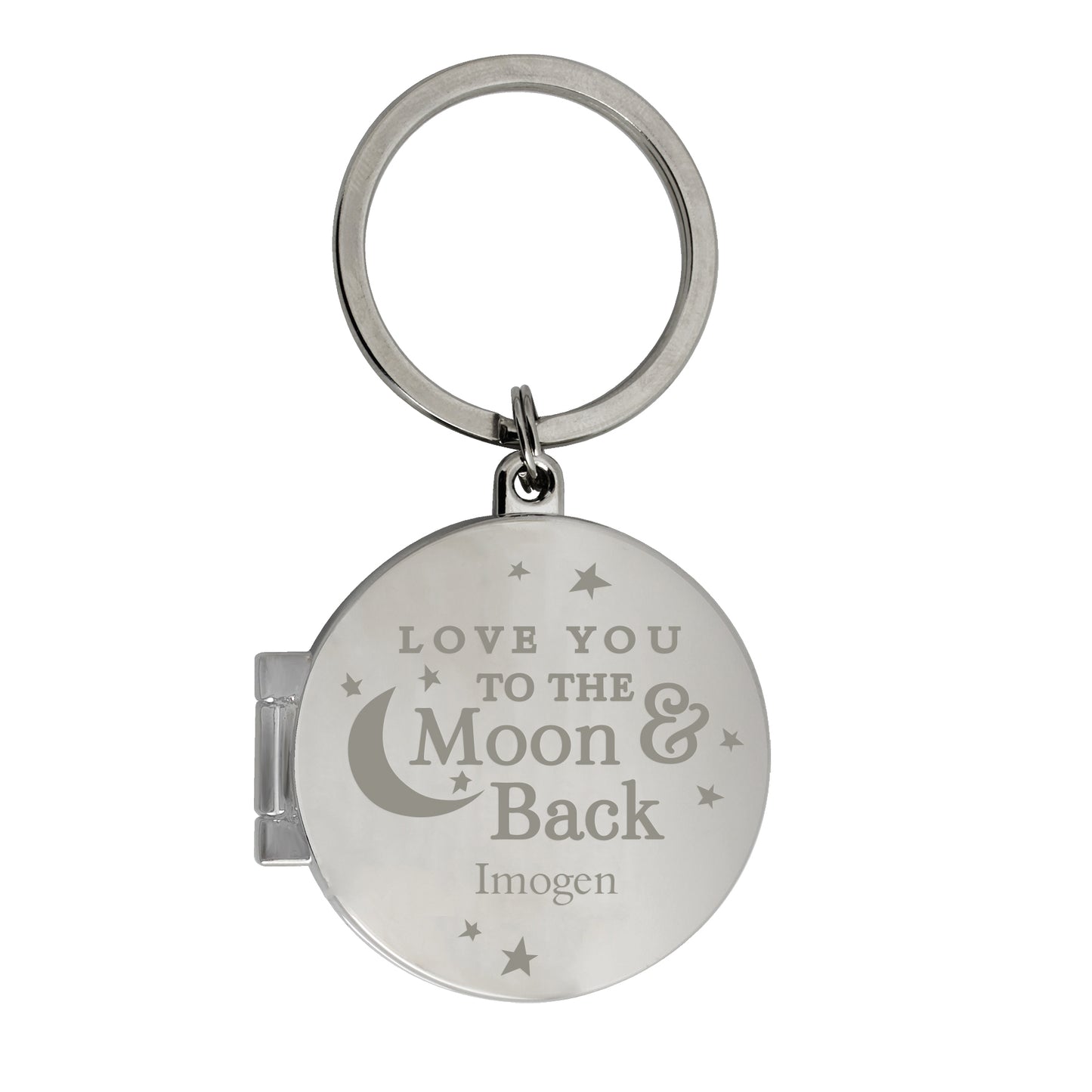 Personalised To the Moon and Back...Photo Keyring