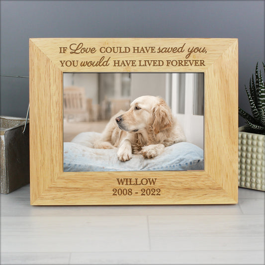 Personalised Pet Memorial 5x7 Photo Frame