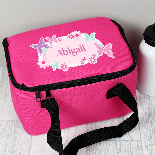 Personalised Butterfly Lunch Bag