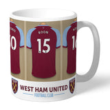 West Ham United Football Club Dressing Room Mug