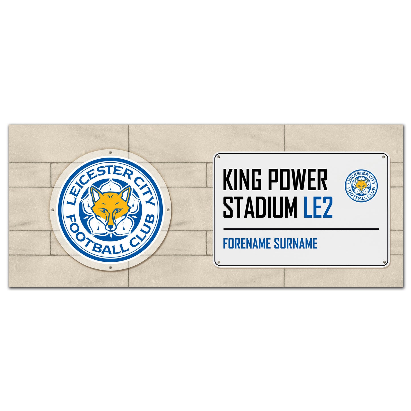 Leicester City FC Street Sign Mug