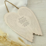 Personalised In Loving Memory Ceramic Wings