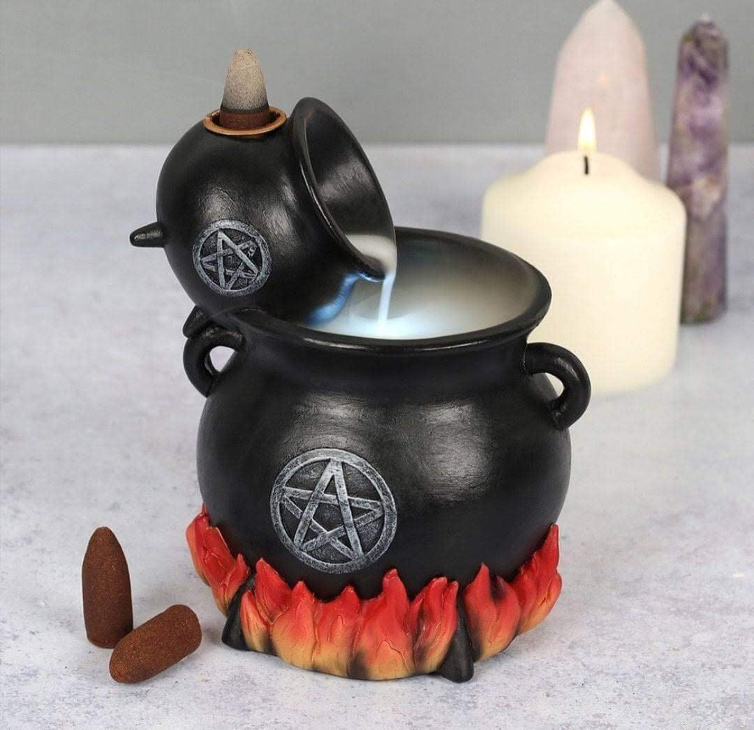 Pouring Cauldrons Backflow Incense Holder