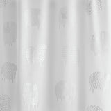 Voile Panel Dotty Sheep in White