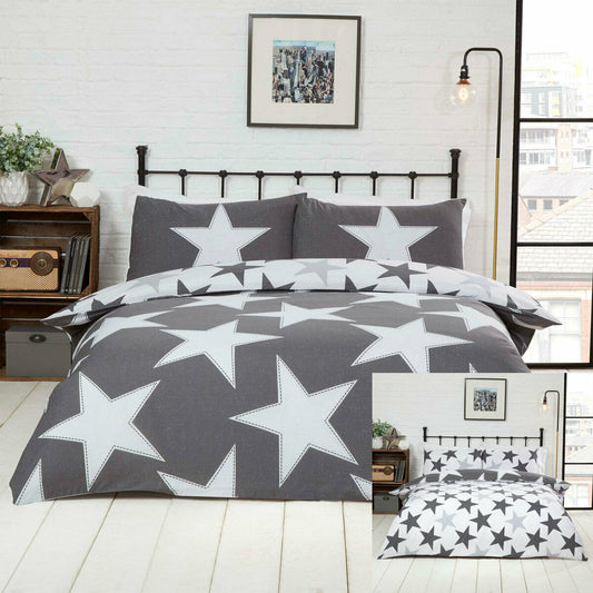 All Stars Bedding Set - Grey